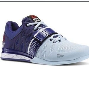 EUC Reebok CrossFit Lifter 2.0 Womens Training Shoes Sz‎ 5.5 Blue & Purple